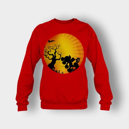 Moonwalk-Halloween-Disney-Mickey-Inspired-Crewneck-Sweatshirt-Red