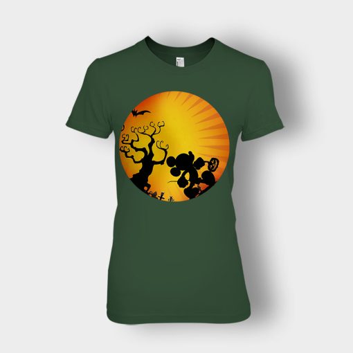 Moonwalk-Halloween-Disney-Mickey-Inspired-Ladies-T-Shirt-Forest