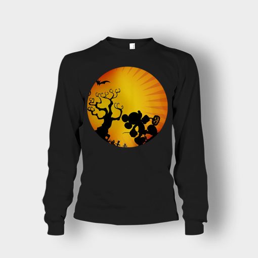 Moonwalk-Halloween-Disney-Mickey-Inspired-Unisex-Long-Sleeve-Black