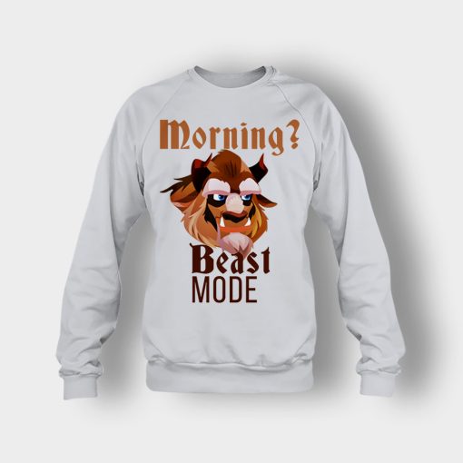 Morning-Beast-Mode-Disney-Beauty-And-The-Beast-Crewneck-Sweatshirt-Ash