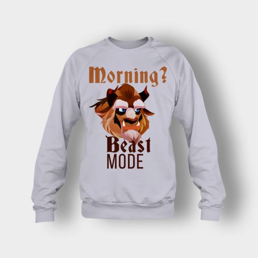 Morning-Beast-Mode-Disney-Beauty-And-The-Beast-Crewneck-Sweatshirt-Sport-Grey