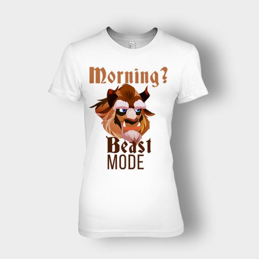 Morning-Beast-Mode-Disney-Beauty-And-The-Beast-Ladies-T-Shirt-White