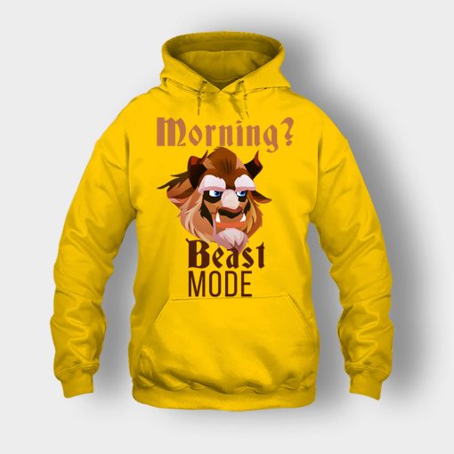 Morning-Beast-Mode-Disney-Beauty-And-The-Beast-Unisex-Hoodie-Gold