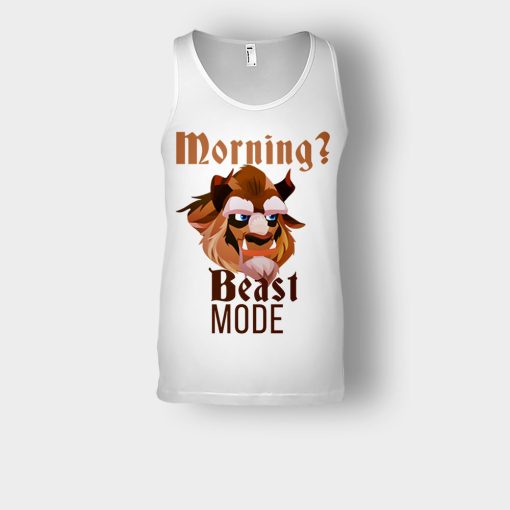Morning-Beast-Mode-Disney-Beauty-And-The-Beast-Unisex-Tank-Top-White