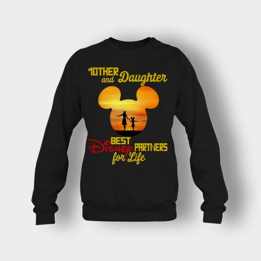 Mother-And-Daughter-Disney-Mickey-Inspired-Crewneck-Sweatshirt-Black