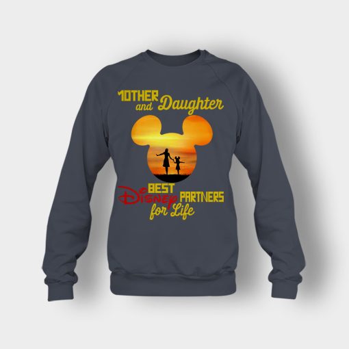 Mother-And-Daughter-Disney-Mickey-Inspired-Crewneck-Sweatshirt-Dark-Heather