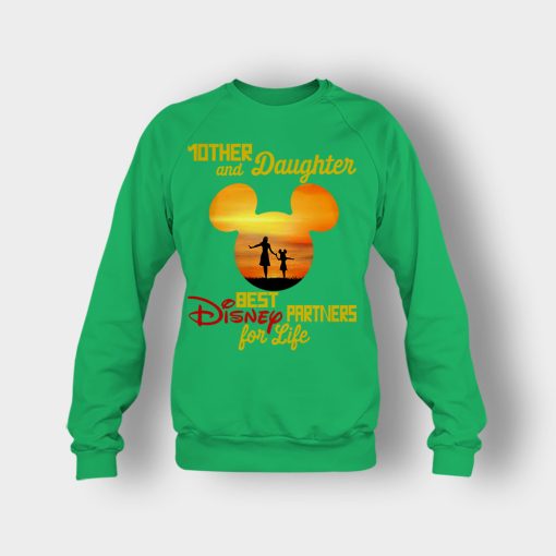 Mother-And-Daughter-Disney-Mickey-Inspired-Crewneck-Sweatshirt-Irish-Green