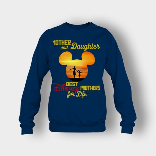 Mother-And-Daughter-Disney-Mickey-Inspired-Crewneck-Sweatshirt-Navy