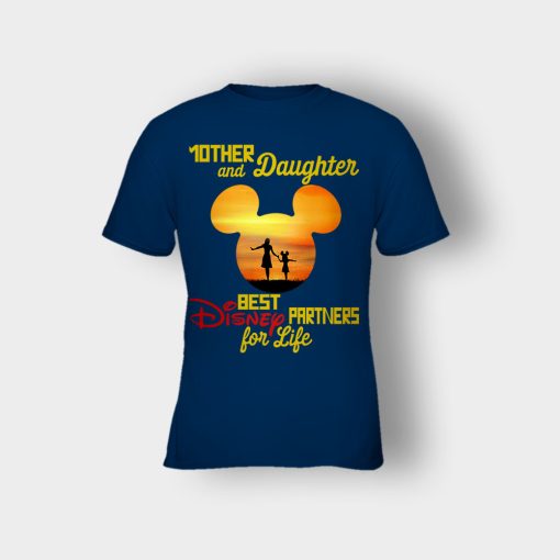Mother-And-Daughter-Disney-Mickey-Inspired-Kids-T-Shirt-Navy