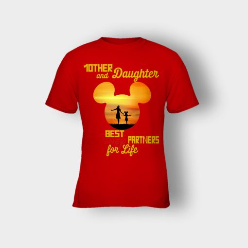 Mother-And-Daughter-Disney-Mickey-Inspired-Kids-T-Shirt-Red