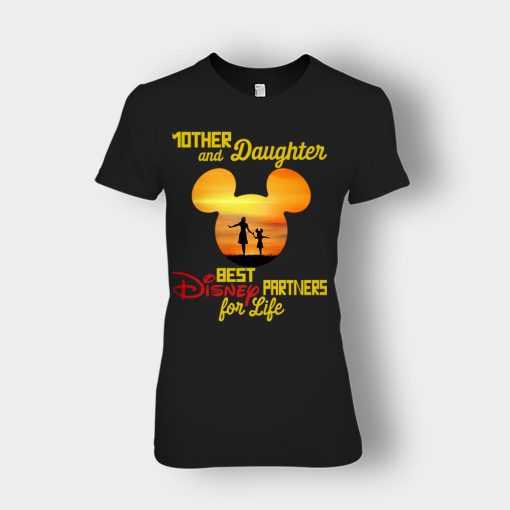Mother-And-Daughter-Disney-Mickey-Inspired-Ladies-T-Shirt-Black