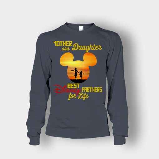 Mother-And-Daughter-Disney-Mickey-Inspired-Unisex-Long-Sleeve-Dark-Heather