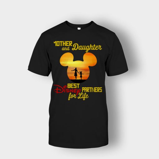 Mother-And-Daughter-Disney-Mickey-Inspired-Unisex-T-Shirt-Black