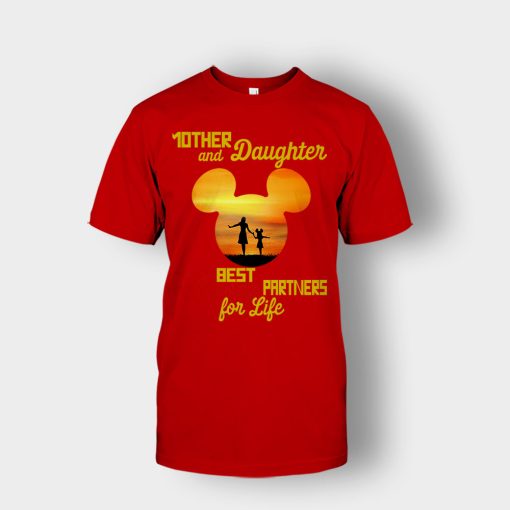 Mother-And-Daughter-Disney-Mickey-Inspired-Unisex-T-Shirt-Red