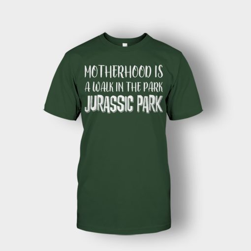 Motherhood-Is-Like-A-Walk-In-The-Park-Mothers-Day-Mom-Gift-Ideas-Unisex-T-Shirt-Forest