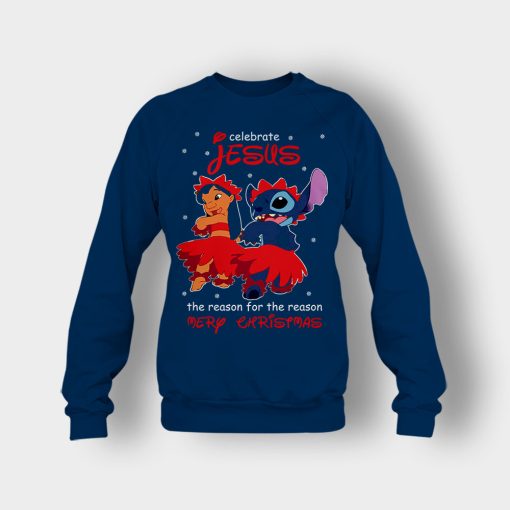 My-Celebrate-Jesus-Disney-Lilo-And-Stitch-Crewneck-Sweatshirt-Navy