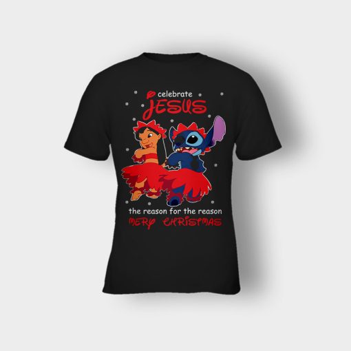 My-Celebrate-Jesus-Disney-Lilo-And-Stitch-Kids-T-Shirt-Black