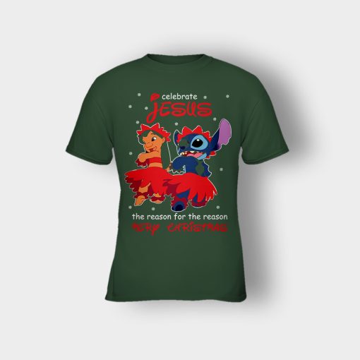 My-Celebrate-Jesus-Disney-Lilo-And-Stitch-Kids-T-Shirt-Forest