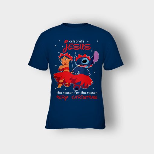 My-Celebrate-Jesus-Disney-Lilo-And-Stitch-Kids-T-Shirt-Navy