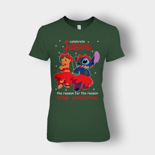 My-Celebrate-Jesus-Disney-Lilo-And-Stitch-Ladies-T-Shirt-Forest