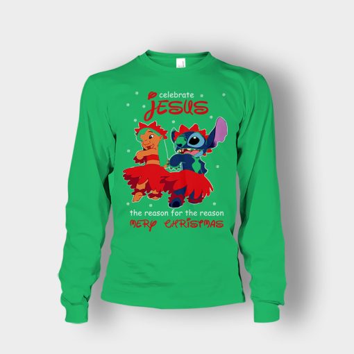 My-Celebrate-Jesus-Disney-Lilo-And-Stitch-Unisex-Long-Sleeve-Irish-Green