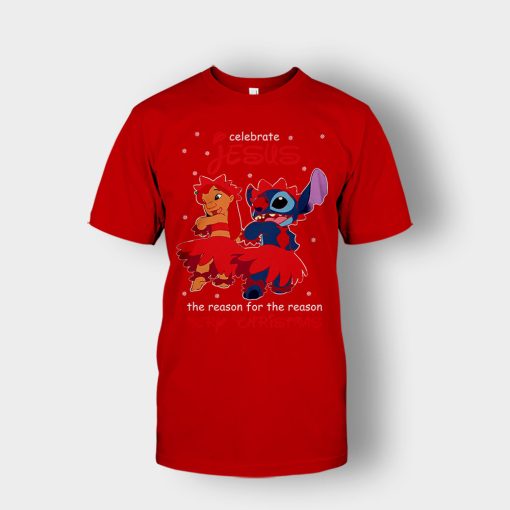 My-Celebrate-Jesus-Disney-Lilo-And-Stitch-Unisex-T-Shirt-Red
