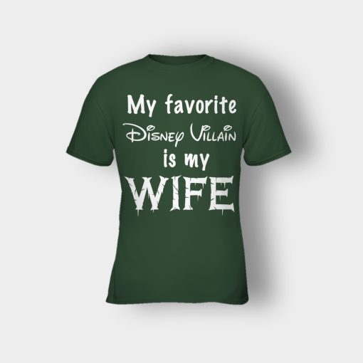 My-Favorite-Disney-Villain-Is-My-Wife-Kids-T-Shirt-Forest