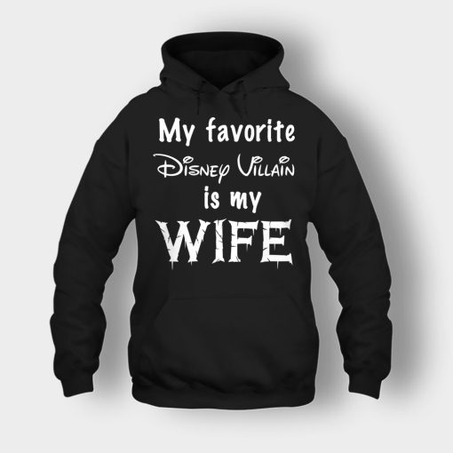 My-Favorite-Disney-Villain-Is-My-Wife-Unisex-Hoodie-Black