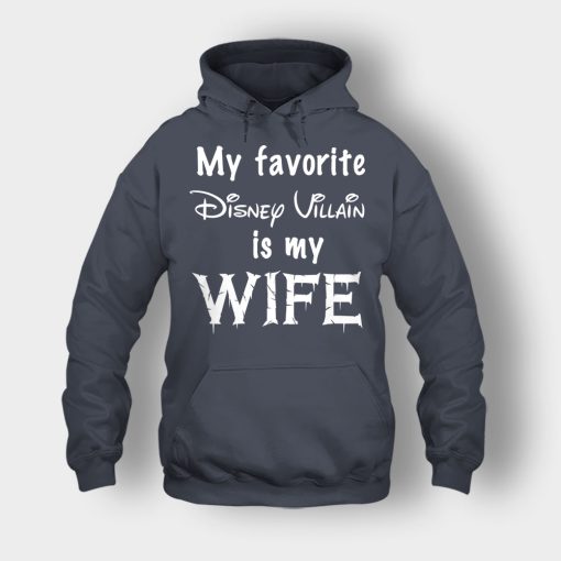 My-Favorite-Disney-Villain-Is-My-Wife-Unisex-Hoodie-Dark-Heather
