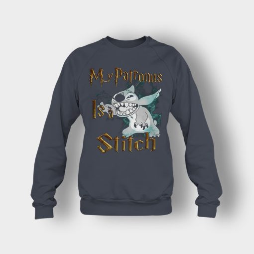 My-Patronus-Is-Disney-Lilo-And-Stitch-Crewneck-Sweatshirt-Dark-Heather