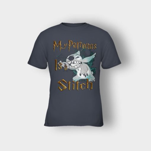 My-Patronus-Is-Disney-Lilo-And-Stitch-Kids-T-Shirt-Dark-Heather