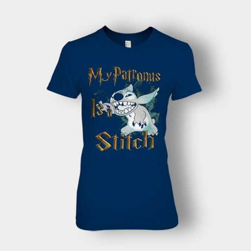 My-Patronus-Is-Disney-Lilo-And-Stitch-Ladies-T-Shirt-Navy