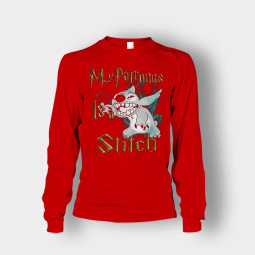 My-Patronus-Is-Disney-Lilo-And-Stitch-Unisex-Long-Sleeve-Red