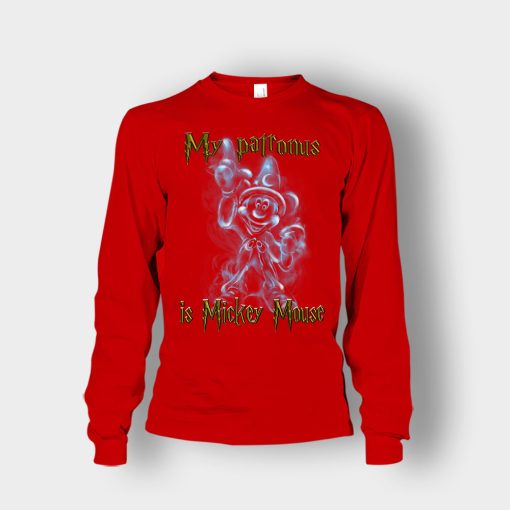 My-Patronus-Is-Disney-Mickey-Inspired-Unisex-Long-Sleeve-Red