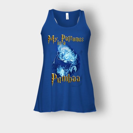 My-Patronus-Is-Pumbaa-The-Lion-King-Disney-Inspired-Bella-Womens-Flowy-Tank-Royal