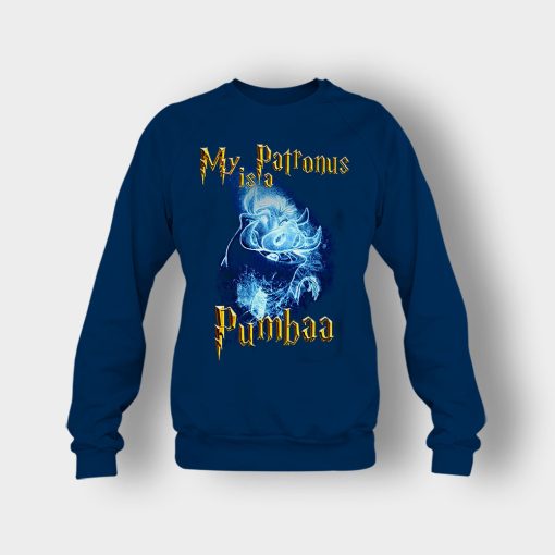 My-Patronus-Is-Pumbaa-The-Lion-King-Disney-Inspired-Crewneck-Sweatshirt-Navy