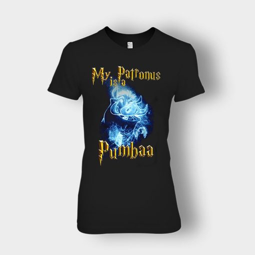 My-Patronus-Is-Pumbaa-The-Lion-King-Disney-Inspired-Ladies-T-Shirt-Black