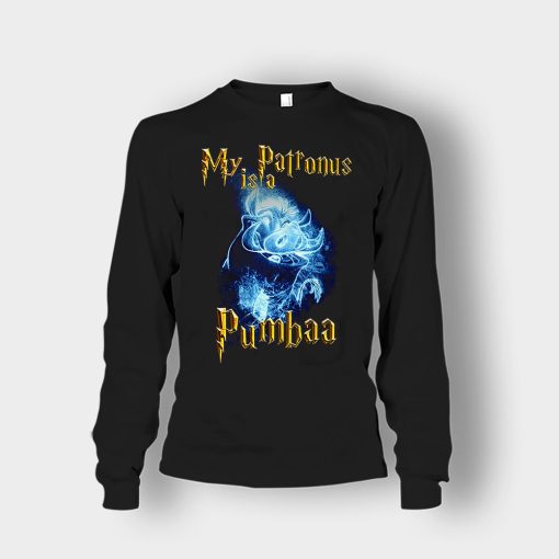 My-Patronus-Is-Pumbaa-The-Lion-King-Disney-Inspired-Unisex-Long-Sleeve-Black