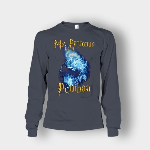 My-Patronus-Is-Pumbaa-The-Lion-King-Disney-Inspired-Unisex-Long-Sleeve-Dark-Heather