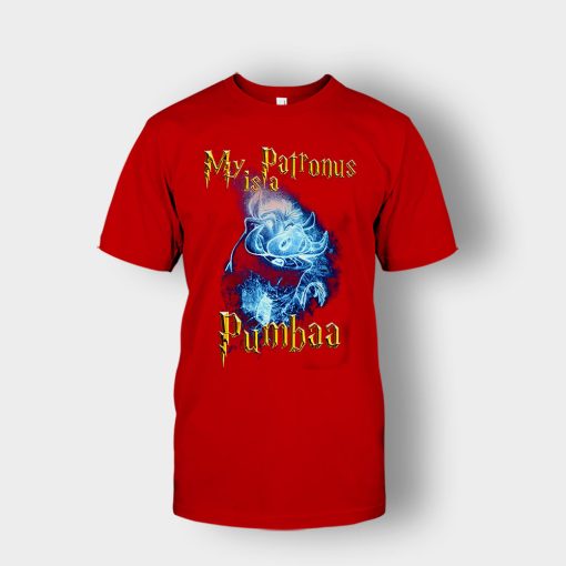 My-Patronus-Is-Pumbaa-The-Lion-King-Disney-Inspired-Unisex-T-Shirt-Red
