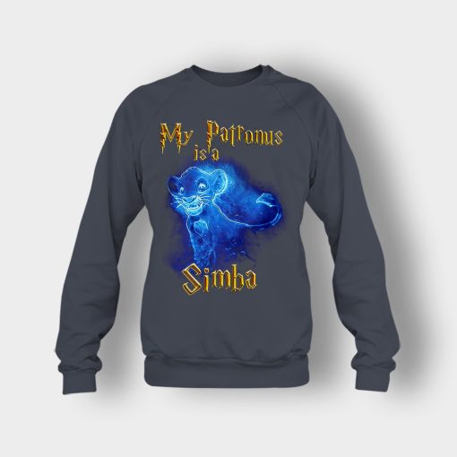 My-Patronus-Is-Simba-The-Lion-King-Disney-Inspired-Crewneck-Sweatshirt-Dark-Heather