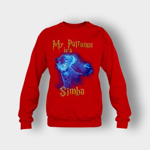 My-Patronus-Is-Simba-The-Lion-King-Disney-Inspired-Crewneck-Sweatshirt-Red