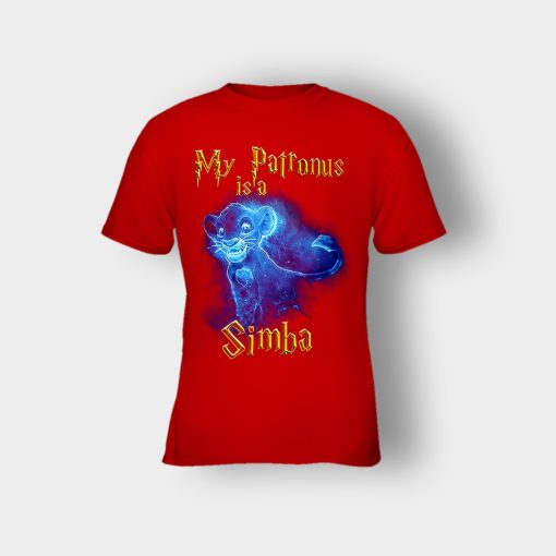My-Patronus-Is-Simba-The-Lion-King-Disney-Inspired-Kids-T-Shirt-Red