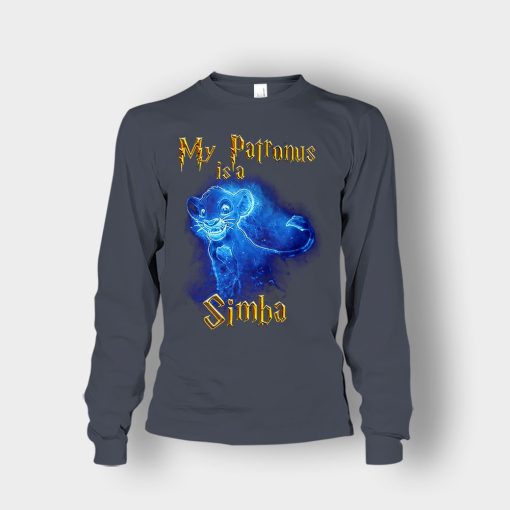 My-Patronus-Is-Simba-The-Lion-King-Disney-Inspired-Unisex-Long-Sleeve-Dark-Heather