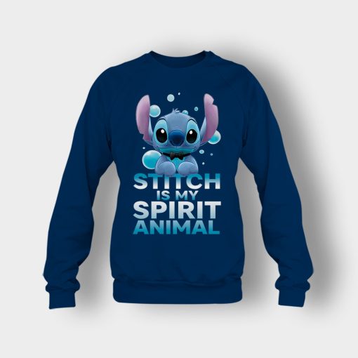 My-Spririt-Animal-Disney-Lilo-And-Stitch-Crewneck-Sweatshirt-Navy
