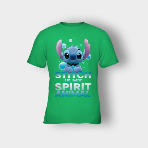 My-Spririt-Animal-Disney-Lilo-And-Stitch-Kids-T-Shirt-Irish-Green