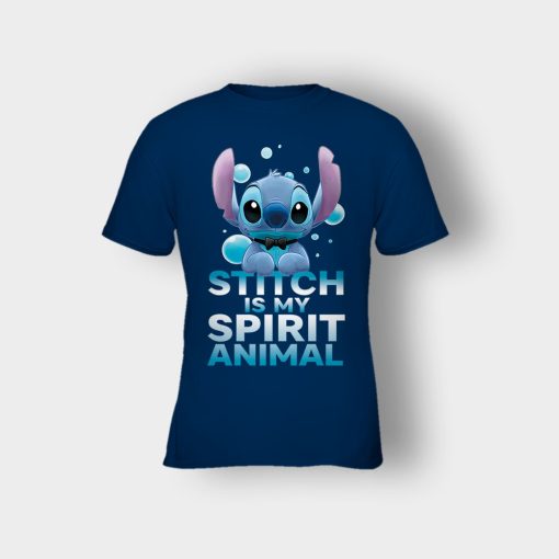 My-Spririt-Animal-Disney-Lilo-And-Stitch-Kids-T-Shirt-Navy