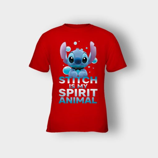 My-Spririt-Animal-Disney-Lilo-And-Stitch-Kids-T-Shirt-Red