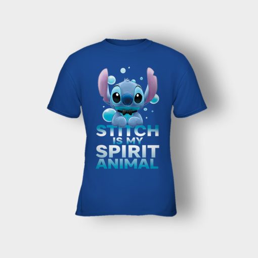 My-Spririt-Animal-Disney-Lilo-And-Stitch-Kids-T-Shirt-Royal