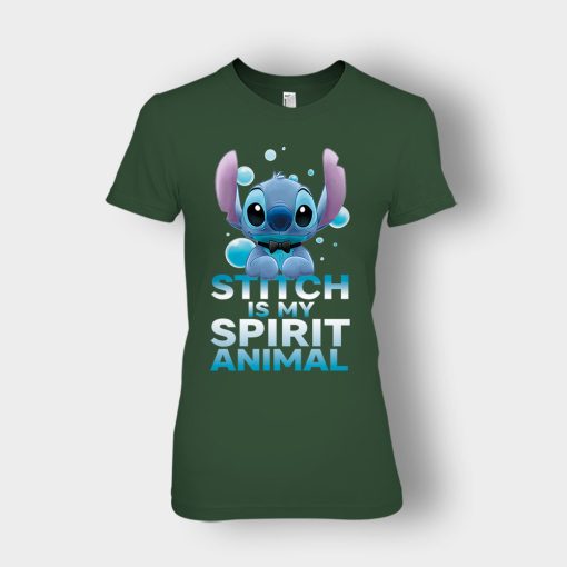 My-Spririt-Animal-Disney-Lilo-And-Stitch-Ladies-T-Shirt-Forest